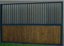 12 ft modular stall wall panel