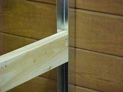 galvanized horse stall wall channel