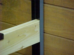 horse stall wall channel