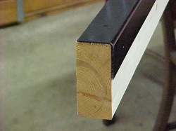 horse stall anti-cribbing strip