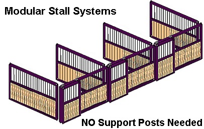 modular horse stalls